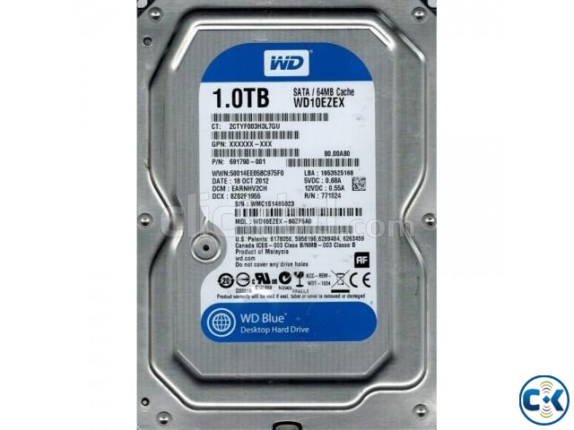 1TB WD Dard Disk large image 0