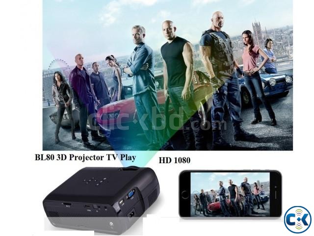 Mini LED Projector BL80 large image 0