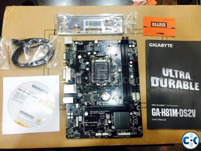 Gigabyte GA-H81M-DS2V BULK 3 Years WR . large image 0