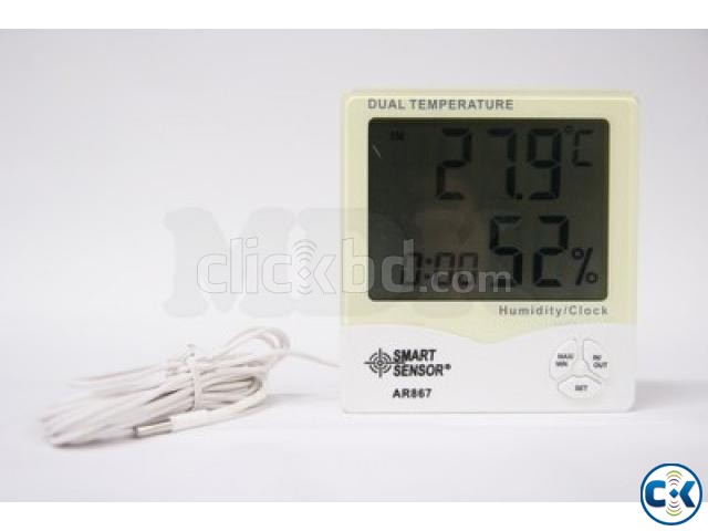 SMART SENSOR Dual Temperature Humidity Meter large image 0