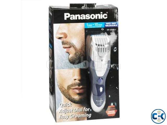 Panasonic Beard Trimmer ER-GB40 large image 0