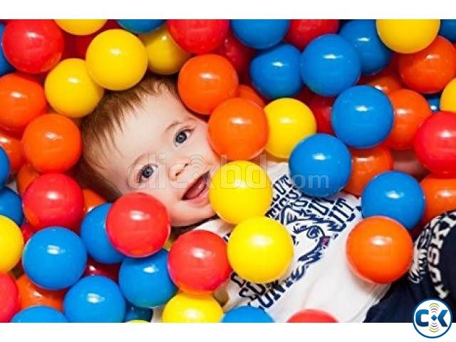 Kids colorfull Tent Balls 50 pcs  large image 0