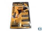 Cordless Screwdriver Set With Drill Machine