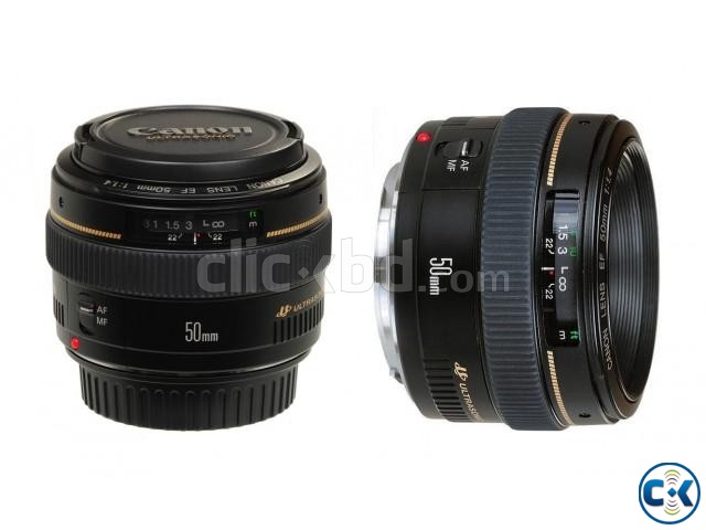 Canon 50mm f1.4 USM lens large image 0