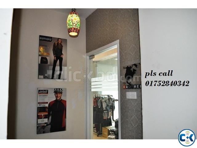 lake view fully furnished interior decorated office rent large image 0