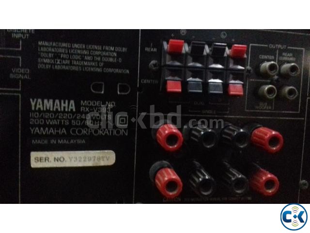 YAMAHA NATURAL SOUND STEREO 5.1 AV RECEVER large image 0