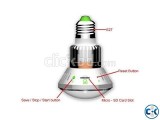 WIFI LED light bulb Hidden ip Camera intact Box