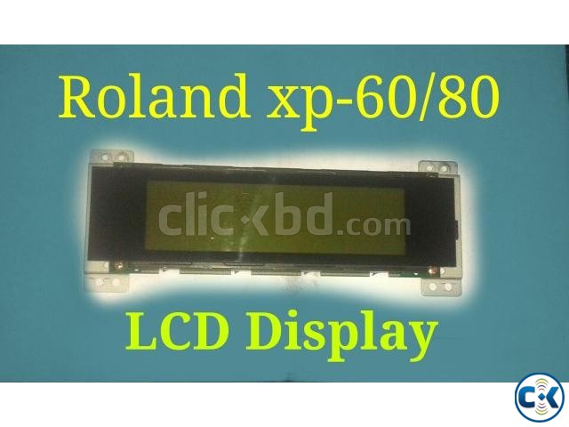 Roland xp - 60 80 lcd display large image 0