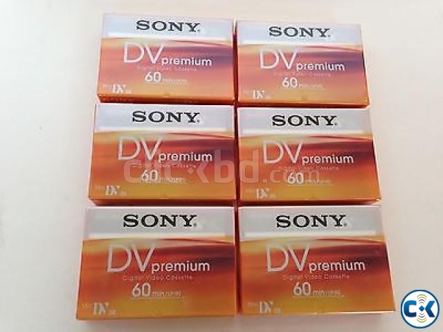 SONY MINI DV TAPE PREMIUM DVM60PR4 large image 0