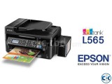 Epson L-565 All-In-One 33PPM Wi-Fi Color Inkjet Printer