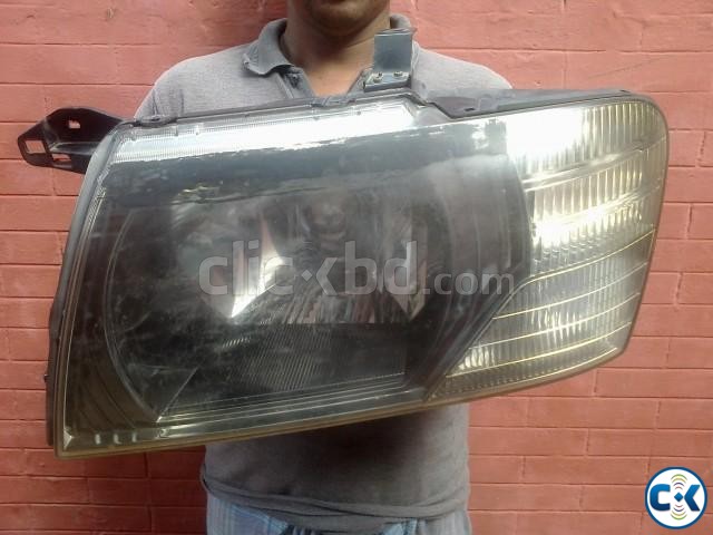 Pajero 2004 Hid headlight large image 0