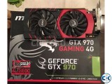 MSI GeForce GTX 970 4GB OC Gaming X