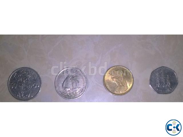 Coin of 4 islamic countries. large image 0