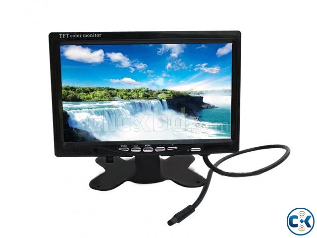 7 TFT LCD Car Rear View Backup Monitor large image 0