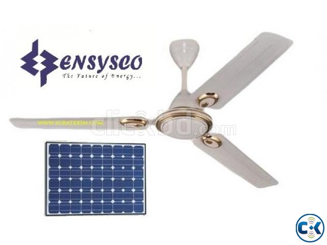 Ensysco Solar Ceiling Fan large image 0