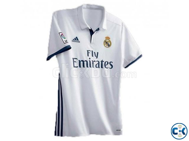 Real Madrid Home Jersey Half 16 and 17 large image 0