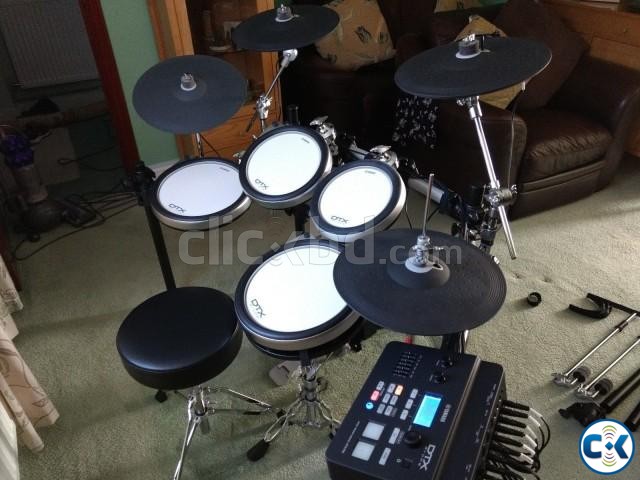 YAMAHA DTX ELECTRIC DRUM KIT large image 0