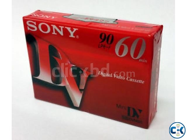 SONY MINI DV TAPE DVM60R3 large image 0