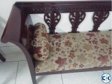 Wide divan sofa