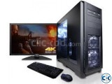 6th Gen Core i3 Desktop 500GB HDD 17 LED