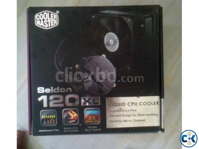 Cooler Master Processor water cooler Seidon 120XL large image 0