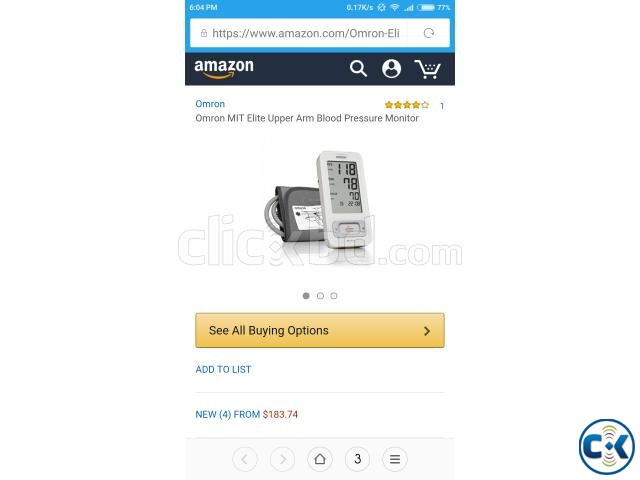 OMRON Digital BP Machine for Sale large image 0