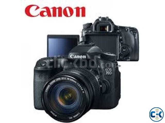 Canon 70D 18-200mm DSLR Camera with Lens large image 0