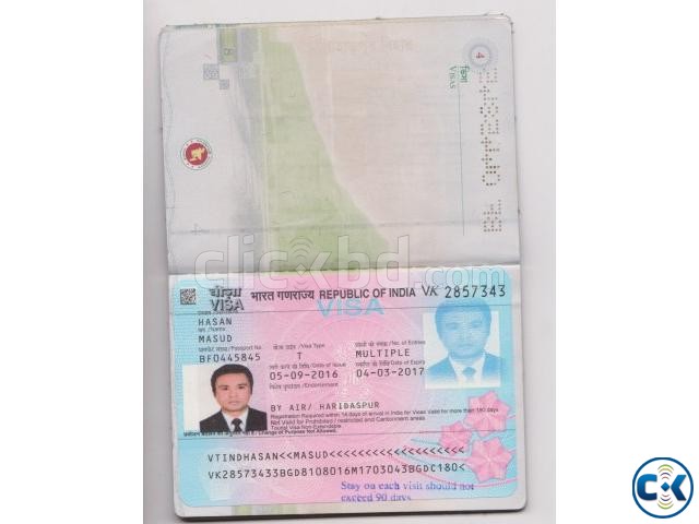 Indian Visa Contract large image 0