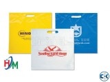 12x12 Shoping Bag Hit Binding One Color Screen Print Cut