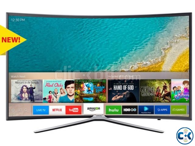 Samsung 55-Inch Curved LED TV 55K6300 large image 0
