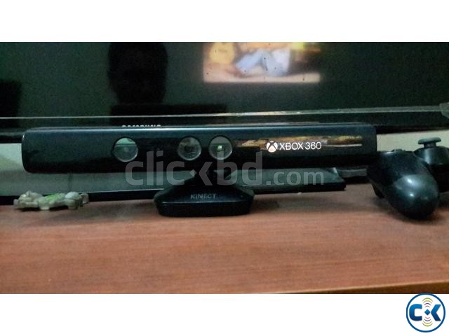 X box 360 with Kinect large image 0