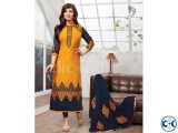 soft cotton with Embroidery Ayesha 7401 Replica
