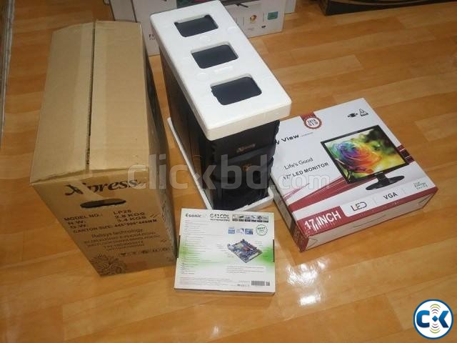 Intec PC Core2Duo 3.0hz 500GB 2GB 17 LED large image 0