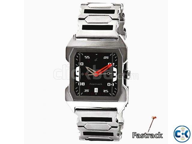 Fastrack Date Functioned Black Dialer large image 0