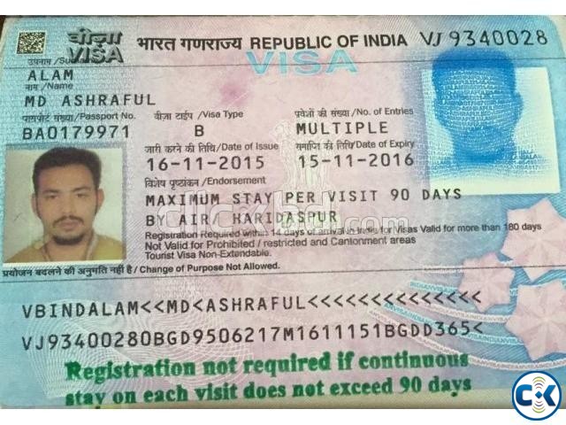 Indian Tourist Visa Process Etoken Appointment Service large image 0