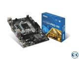 MSI H110M PRO-VH LGA 1151 6th Gen Intel H110 Motherboard