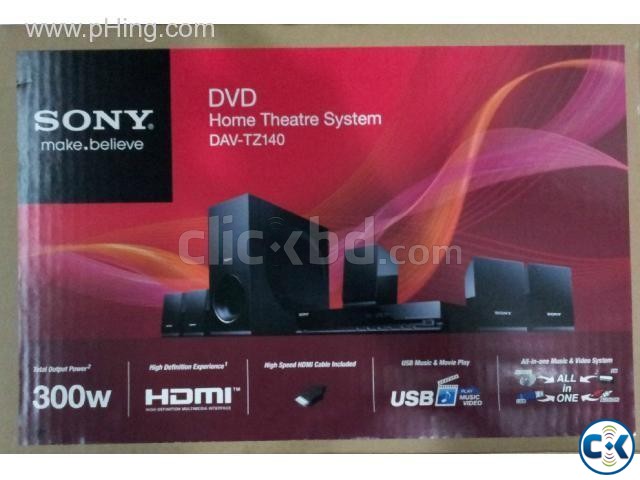 sony tz140 hom theater 300watt large image 0