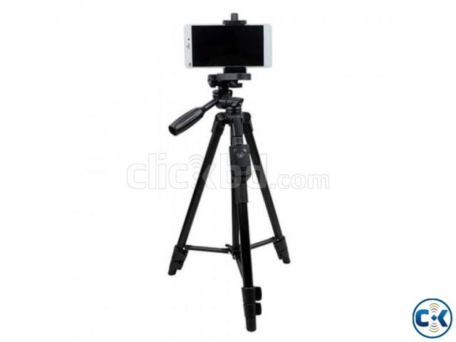 Yunteng Vct-5208 Bluetooth Tripod Professional Camera Stand large image 0