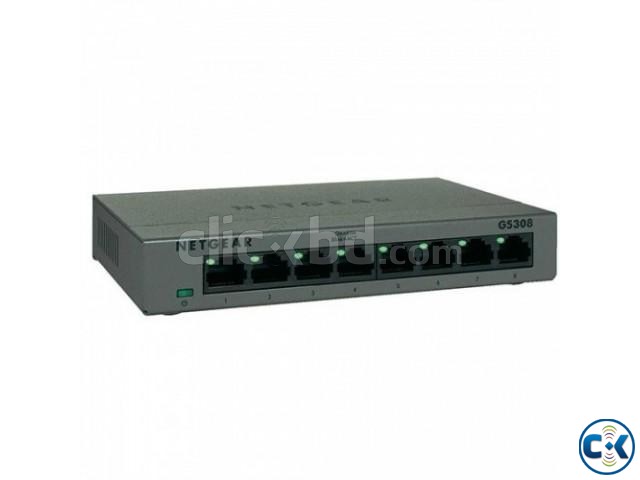 Netgear-GS308 8-Port Gigabit Desktop Switch large image 0