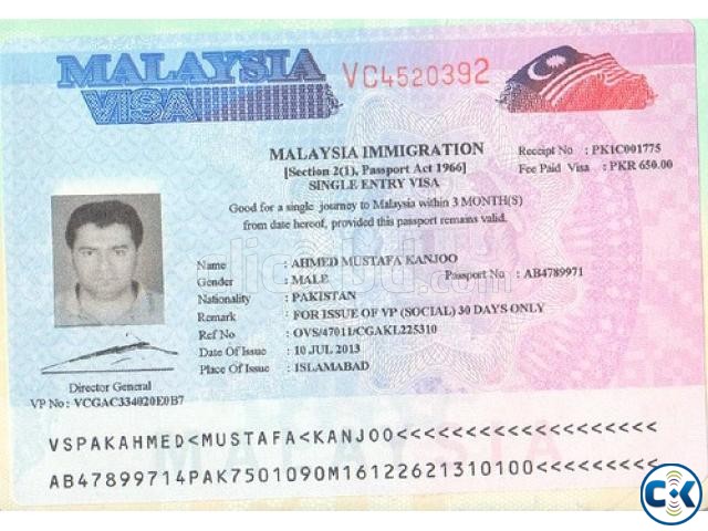 Malaysia Visa Best Price For Fresh Passport large image 0