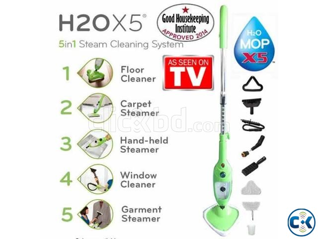 X5 H2O MOP Portable Steam Cleaner As seen on tv large image 0