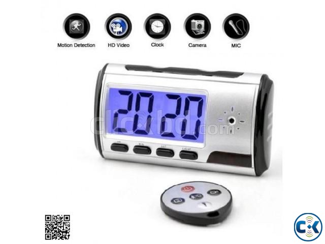 Digital HD Hidden Camera Clock large image 0