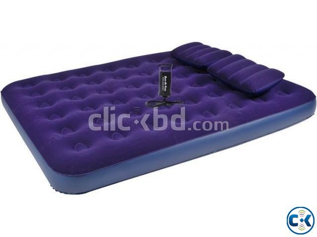 Bestway Double Air Bed free pumper intact Box large image 0