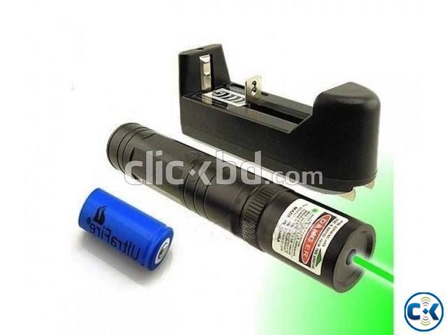 Rechargeable Green Laser Pointer intact pack large image 0