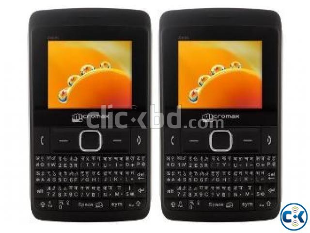 Micromax X606 QWERTY Mobile Dual Sim New large image 0