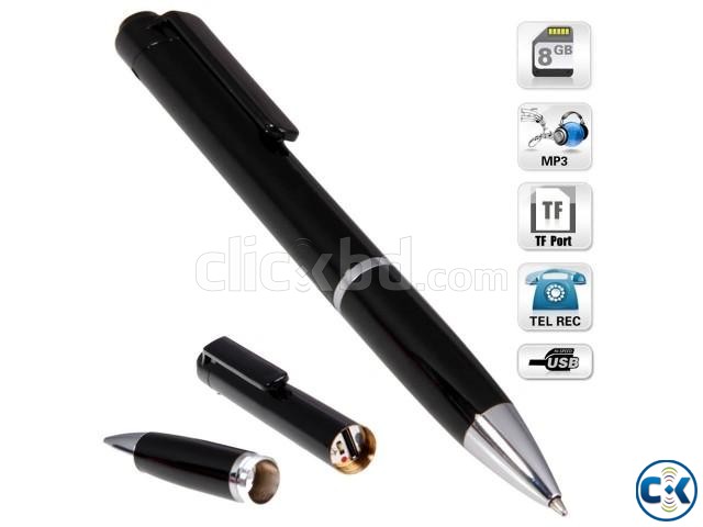 8GB Digital Audio Voice Recorder Pen large image 0