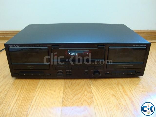 KENWOOD STEREO DOUBLE CASSETTE DECK large image 0