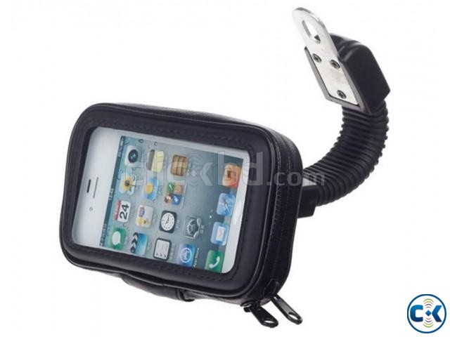 Universal motorcycle phone holder waterproof large image 0