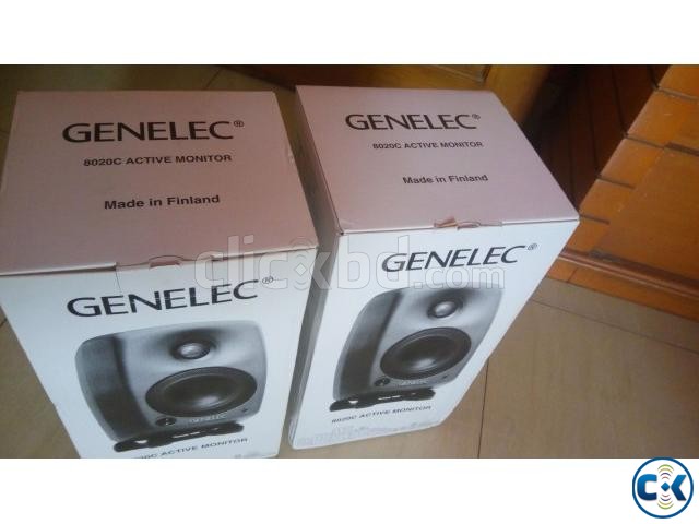 Genelec Speakers 8020c Active Monitor large image 0