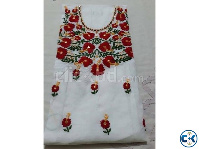 Hand stitch Jessore stitch dress large image 0